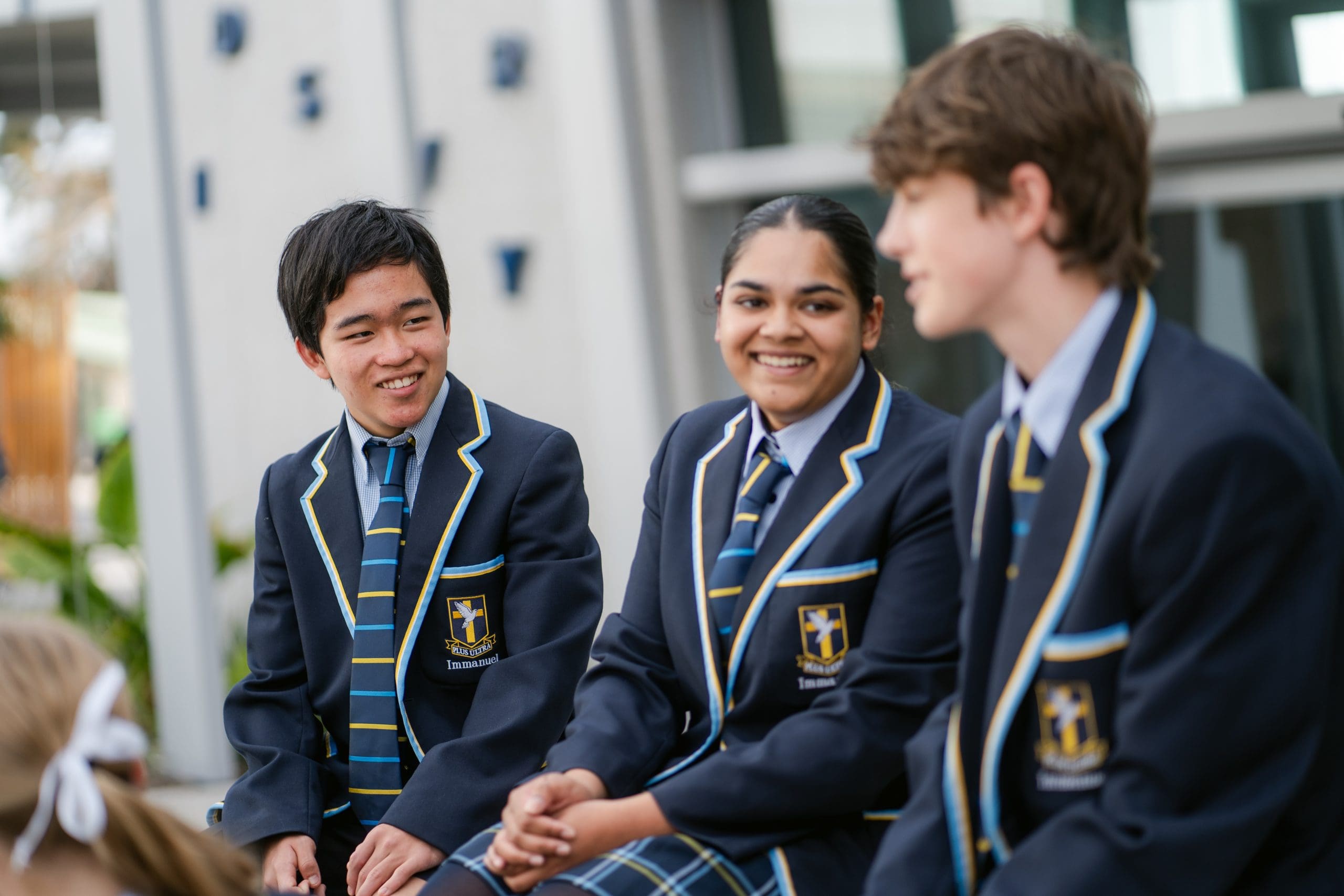 Students studying together in a learning environment